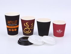 Ripple / Double wall paper cup - Ripple / Double wall paper cup